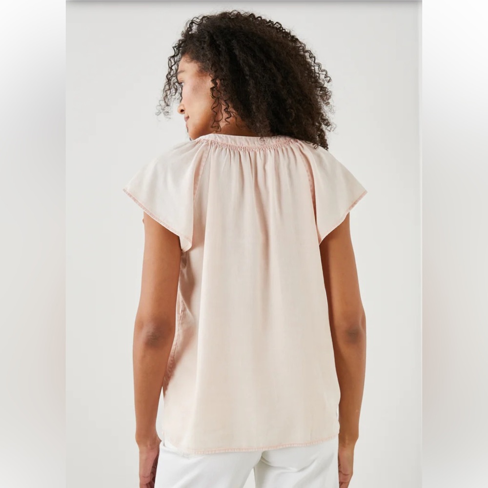 NWOT Rails Alena Split-Neck Top - Picture 4 of 11